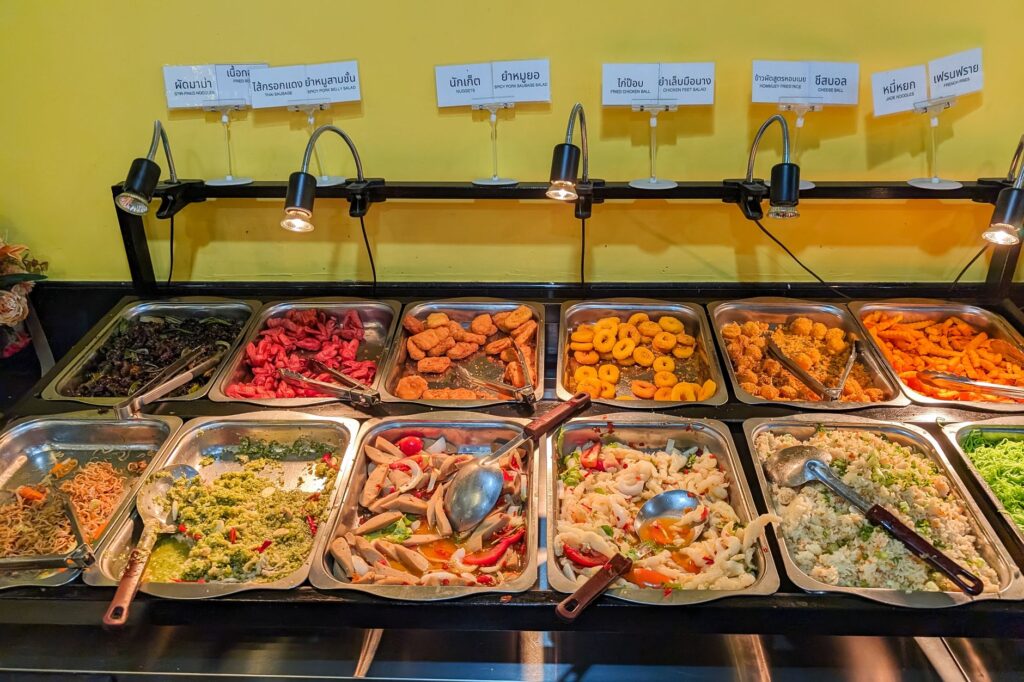Asian buffet restaurant