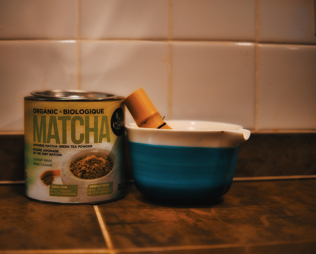 matcha latte powders